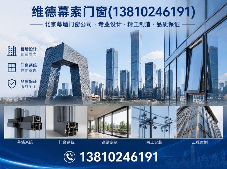 红桥区北京幕墙门窗公司展示图
